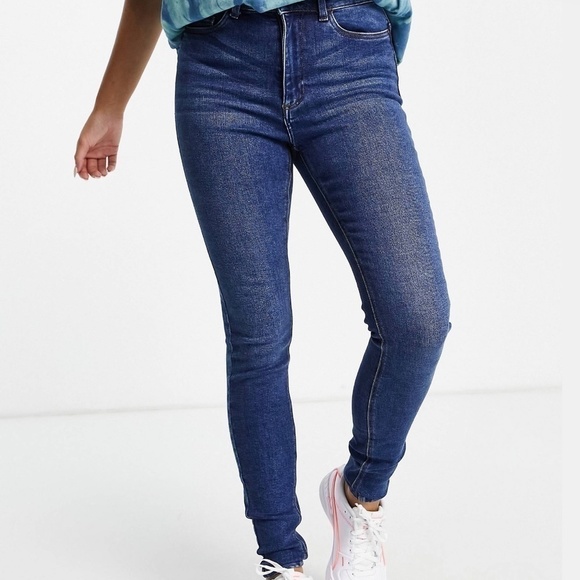 (NWOT) NOISY MAY BLUE SKINNY  JEAN - Picture 4 of 15